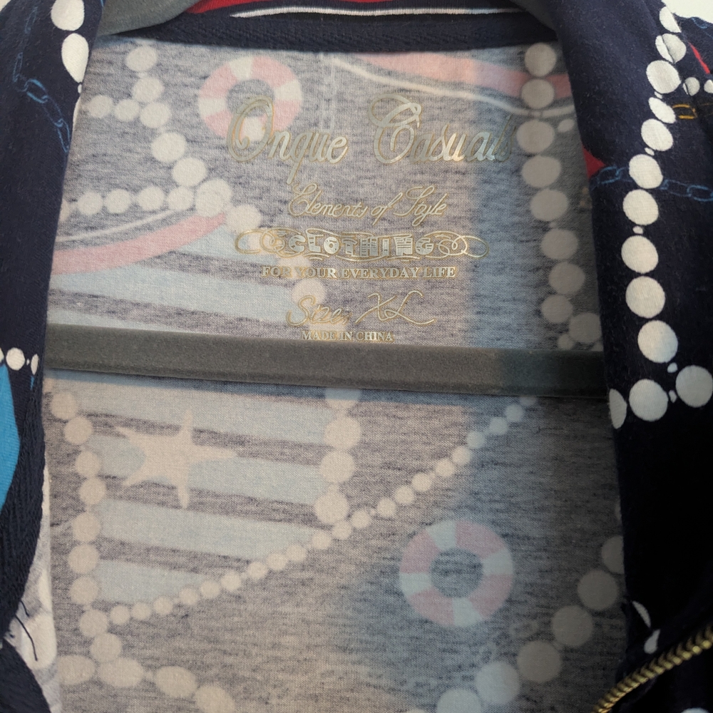 Onque Casuals Multicolor Patterned Blazer - image 2